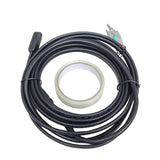 15 Ft. 120 V Self-Regulating Heating Cable, for Pipe Freeze Protection, Black 16147