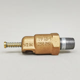 Premium Drip Irrigation Valve AD-1 for 18mm Metric Tubing, All Brass Body 16154