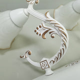 25.63inch Glass Wall Sconce E14 Bathroom Light Vintage Gold Accent 16164