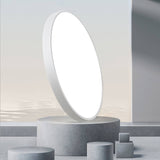 Modern Flush Mount Ceiling Light 11.8inch Slim 24W White Indoor Fixture 16166