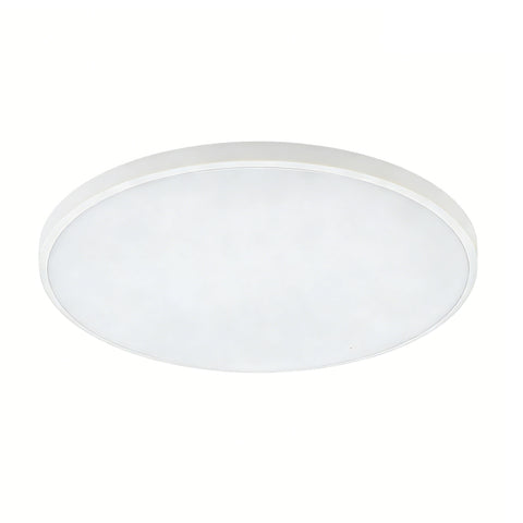 Modern Flush Mount Ceiling Light 11.8inch Slim 24W White Indoor Fixture 16166