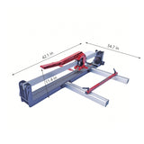 31.5inch Manual Tile Cutter Tungsten Carbide Wheel Heavy Duty Tile Tool 16170