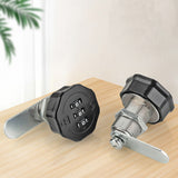 Zinc Alloy Combination Cam Lock Keyless Dial Lock for Cabinet Locker Drawer 16171