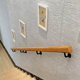 Stainless Steel Handrail Bracket Wall Mount Support for Wooden Railing 16175