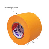 1.97¡± x 164 Ft Yellow Washi Masking Tape High Temp Painter Tape 3¡± Core 80 Ft Use 16177
