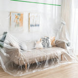 14.76ft x 82ft Masking Film with Tape 0.06MM Paint Dust Protection Cover 16178