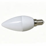 7W LED Candle Bulb E14 6500K Cool White Flicker-Free Energy Saving 16185