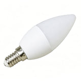7W LED Candle Bulb E14 6500K Cool White Flicker-Free Energy Saving 16185