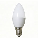 7W LED Candle Bulb E14 6500K Cool White Flicker-Free Energy Saving 16185