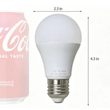 E26 LED A19 Light Bulb 7W 4000K Bright Energy Saving Indoor Lamp Bulb 16186-12PK