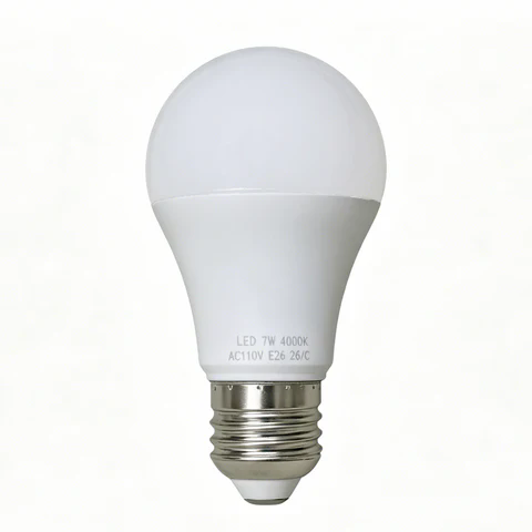 E26 LED A19 Light Bulb 7W 4000K Bright Energy Saving Indoor Lamp Bulb 16186-4PK