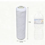 9  White Polyester Paint Roller Cover Reusable Wall Ceiling Paint Sleeve 16189