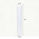 18  White Polyester Paint Roller Cover Reusable Wall Ceiling Paint Sleeve 16190