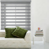 46.1 X 70¡± Sliding Blind Aluminum Fabric PVC Light Control Privacy Easy Install 16191