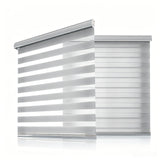 46.1 X 70¡± Sliding Blind Aluminum Fabric PVC Light Control Privacy Easy Install 16191