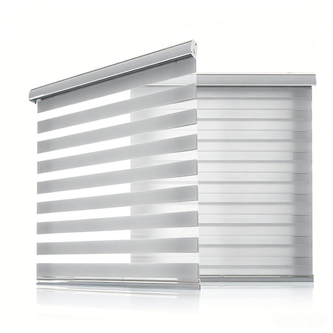 46.1 X 70¡± Sliding Blind Aluminum Fabric PVC Light Control Privacy Easy Install 16191