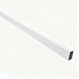 118.11 X 0.59 X 1.18¡± Iron Support Rod White Powder-Coated for DIY Racks 16192