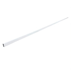 118.11 X 0.59 X 1.18¡± Iron Support Rod White Powder-Coated for DIY Racks 16192