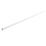 118.11 X 0.59 X 1.18¡± Iron Support Rod White Powder-Coated for DIY Racks 16192