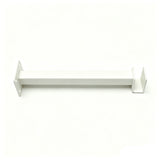 9.84 X 1.77 X 2.17¡± Iron Hook White Powder-Coated Fits 0.59¡± Square Tubes 16193