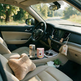 Fresh Peach Gel Air Freshener Odor Eliminator for Home Car Bathroom 0.44lb 16194--Peach