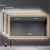 27.56  LED Smart Bathroom Mirror Anti-Fog Touch Control Vanity Mirror 16195