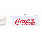 8x2.5 Coca-Cola UV Decal Sticker Red Waterproof Replacement for 12176 16199