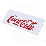 8x2.5 Coca-Cola UV Decal Sticker Red Waterproof Replacement for 12176 16199
