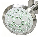 Shower Trim Faucet Set System 4.3 Head Handheld 3 Spray Brass Valve 16203