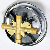 Shower Trim Faucet Set System 4.3 Head Handheld 3 Spray Brass Valve 16203