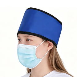 0.5mm Lead X-Ray Radiation Protection Cap Medical Shield Hat 23.6  Head 16209