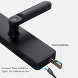 Smart Door Lock Fingerprint Keypad RFID Card Tuya App Keyless Entry Lock 16211