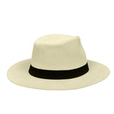 2PK Beige Straw Cowboy Hats Wide Brim Western Sun Hat Adjustable Unisex 16212-2PK