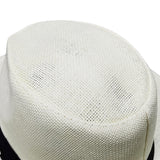 2PK Off White Straw Cowboy Hats Wide Brim Western Sun Hat Adjustable Unisex 16213-2PK