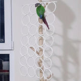 Scarf Organizer Rack Hanging Closet Tie Belt Holder Foldable Woven Storage 16215