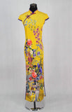 Cheongsam Chinese Qipao Dress Floral Cheongsam Cocktail Party Dress Prom Dress