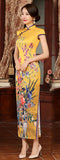 Cheongsam Chinese Qipao Dress Floral Cheongsam Cocktail Party Dress Prom Dress