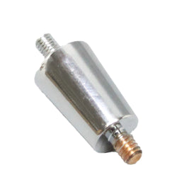 DIY Chrome Beer Tap Handle Ferrule M6x10 Large end 1/4x20 Small End Connector