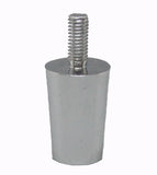 DIY Chrome Beer Tap Handle Standard Ferrule 1/4"x20 Large end 3/8"x16 Female Thread Small End Connector 16683