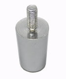 DIY Chrome Beer Tap Handle Standard Ferrule 1/4"x20 Large end 3/8"x16 Female Thread Small End Connector 16683