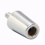 DIY Chrome Beer Tap Handle Standard Ferrule 1/4"x20 Large end 3/8"x16 Female Thread Small End Connector 16683
