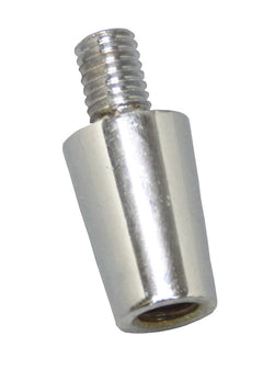 DIY Chrome Beer Tap Handle Ferrule 3/8x16 Large end 3/8x16 Female Small End