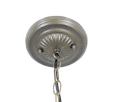 FixtureDisplays? Tiffany Chandelier Light 3 Lights Stained Glass Chandeliers Lighting Antique Style Ceiling Hanging Lamp for Dining Room Living Room  Stairway Foyer Kitchen Home 16690