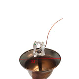 Tiffany Style Warm Light Glass & Steel Hanging Pendant Ceiling Lamp Fixture 16694