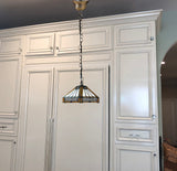 Tiffany Hanging Bar Light Stained Glass Island Lamp Ceiling Pendant LightFixture