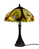 Tiffany Style Resin Elegant Desktop Lamp 16 Inch Shade 16696