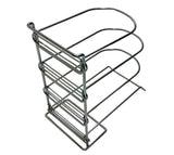 4 Tier Pan Organizer Rack Stainless Steel 16733