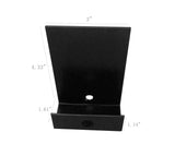 Cellphone Display Holder 3.03x4.33x1.61 Wide Easel Aluminum Stand Wall Mount Hook