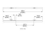 FixtureDisplays® 18" Blueprint File Hanging Clamp, One Case of 12 Clamps 16741-18IN