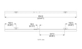 24" Blueprint File Hanging Clamp, One Case of 12 Clamps 16741-24IN